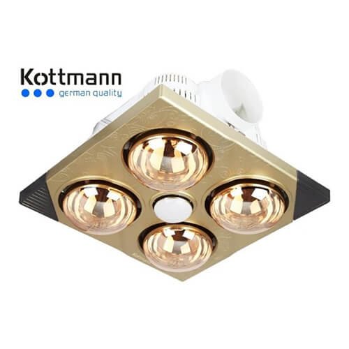 Đèn sưởi nhà tắm Kottmann 4 bóng K4BT
