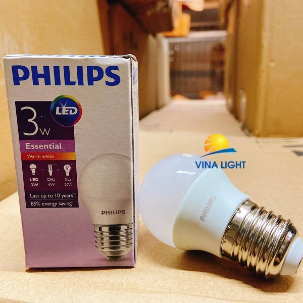 Bóng đèn led mini bulb Philips 3w E27