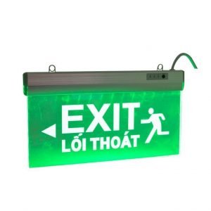 Đèn LED Exit Chỉ dẫn 1 mặt 2W D CD01 Rạng Đông