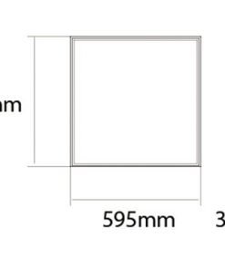 Kích thước của Đèn Led panel vuông 36W NNFC7036188 Panasonic