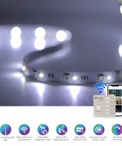 Đèn LED dây đổi màu Wifi 12V LD01.WF.RGBCW 1000/3W Rạng Đông