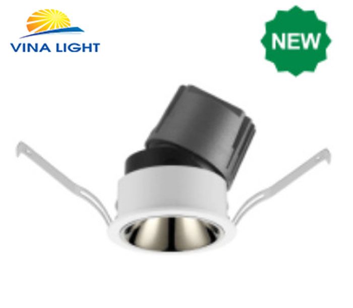 Đèn led spot âm trần VC1-T075-10W lỗ khoét 75 ELV