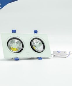 Đèn âm trần đôi COB 14W – Ba màu