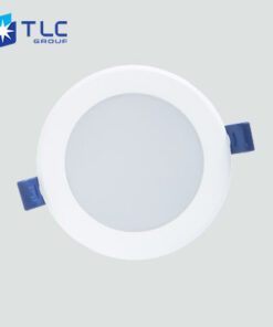 Âm trần liền khối DOS Plus 8W viền trắng – Đơn sắc