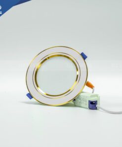Âm trần khối đúc TOS 12W viền vàng – Ba màu