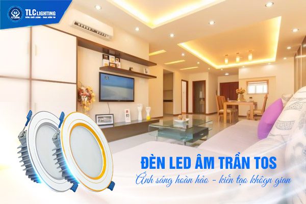 Ứng dụng đèn LED âm trần 9w