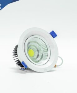 Đèn LED âm trần đơn COB 7W-  Ba màu