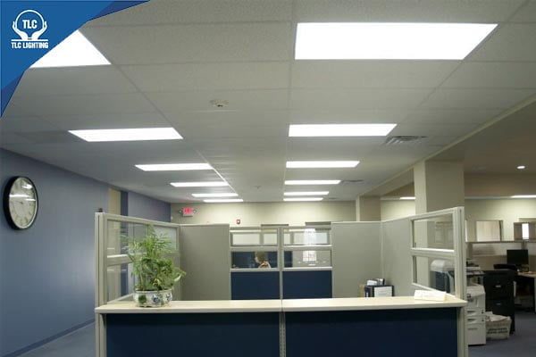 Đèn LED Panel OS sử dụng trong văn phòng
