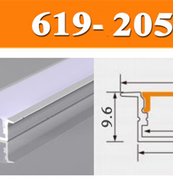 Thanh nhôm định hình 619-VL-205-1B