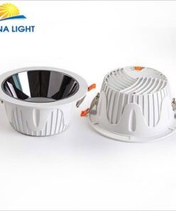 Đèn LED downlight COMI DL04 - (Chóa bạc / Chóa đen / Chóa trắng) - 45 độ OEM Philips